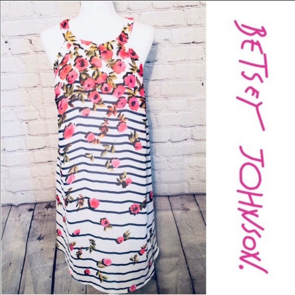 🌸HP🌸 Floral Betsey Johnson Dress WORN ONCE